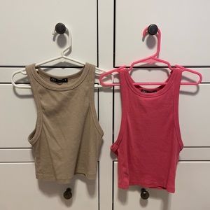 zara crop tops